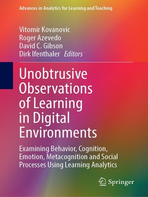 cover image of Unobtrusive Observations of Learning in Digital Environments